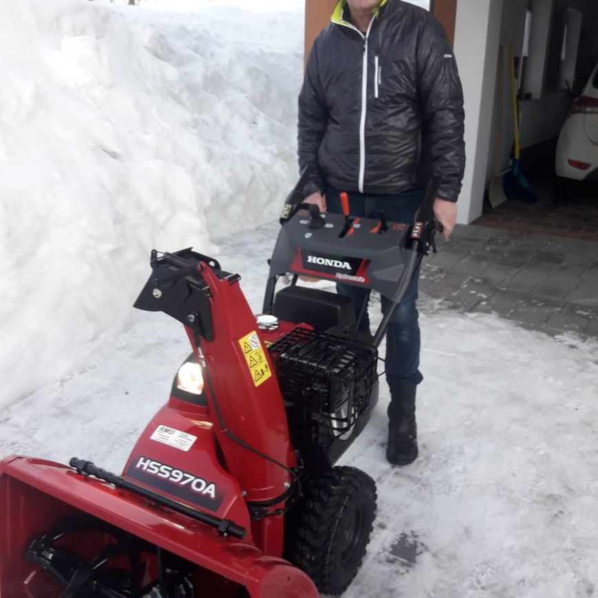 Honda Schneefräse