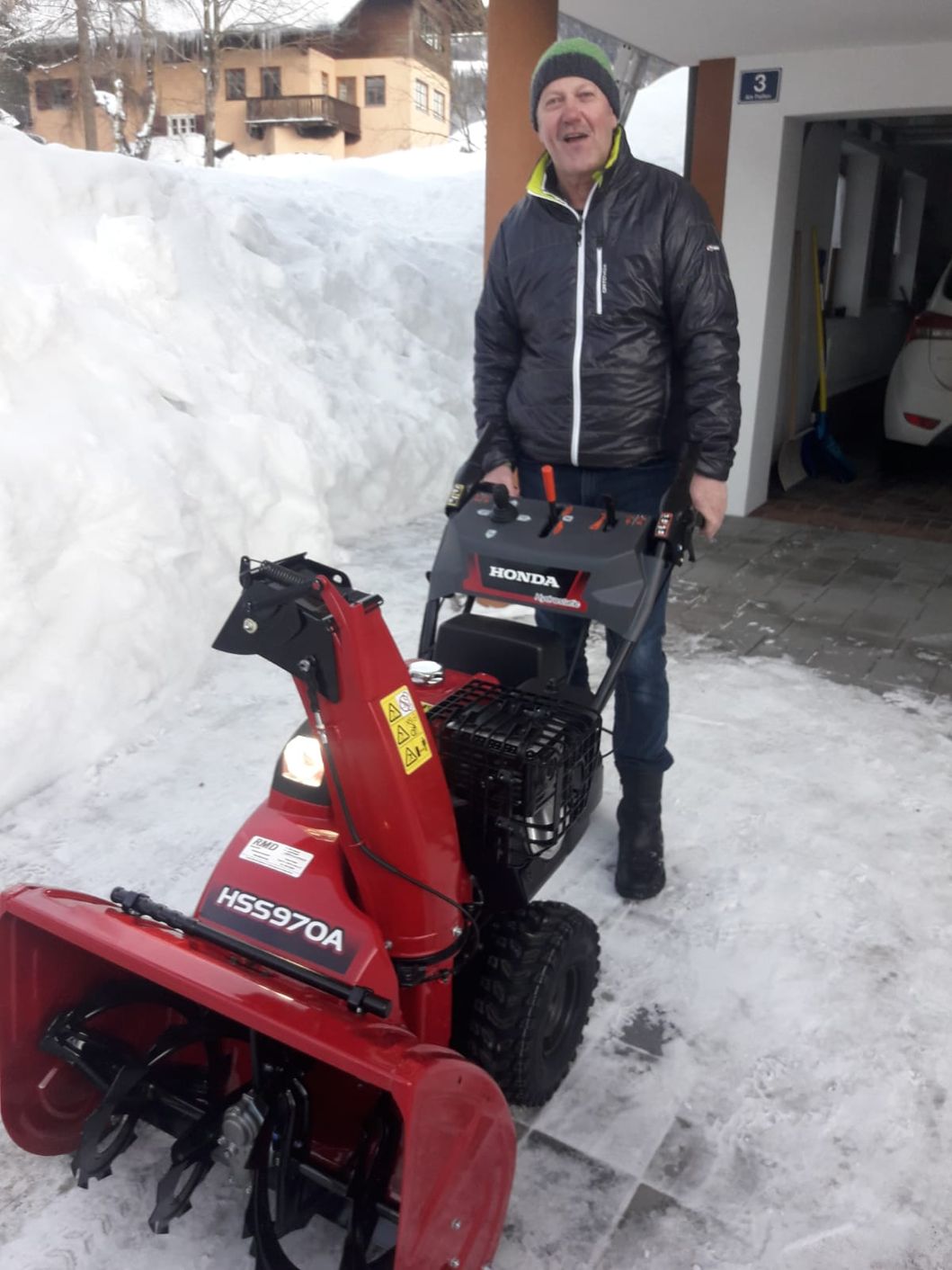 Honda Schneefräse