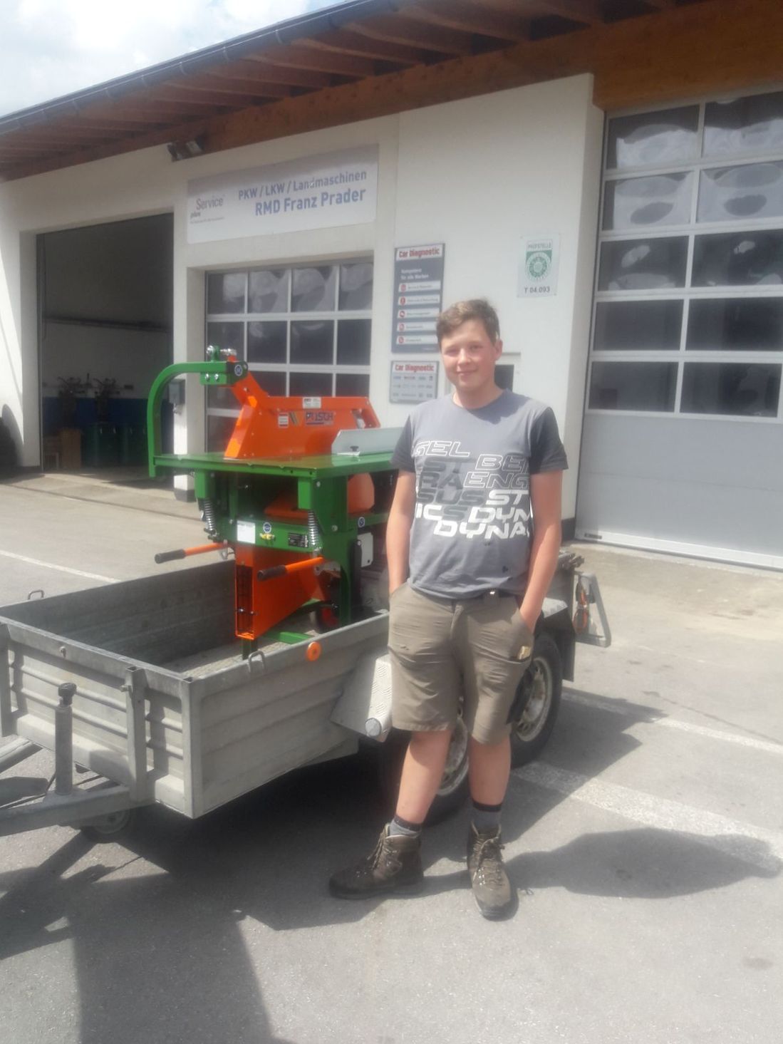 Posch Tisch-Wipp-Kreissäge 7,5kW mit Keilriemenantrieb