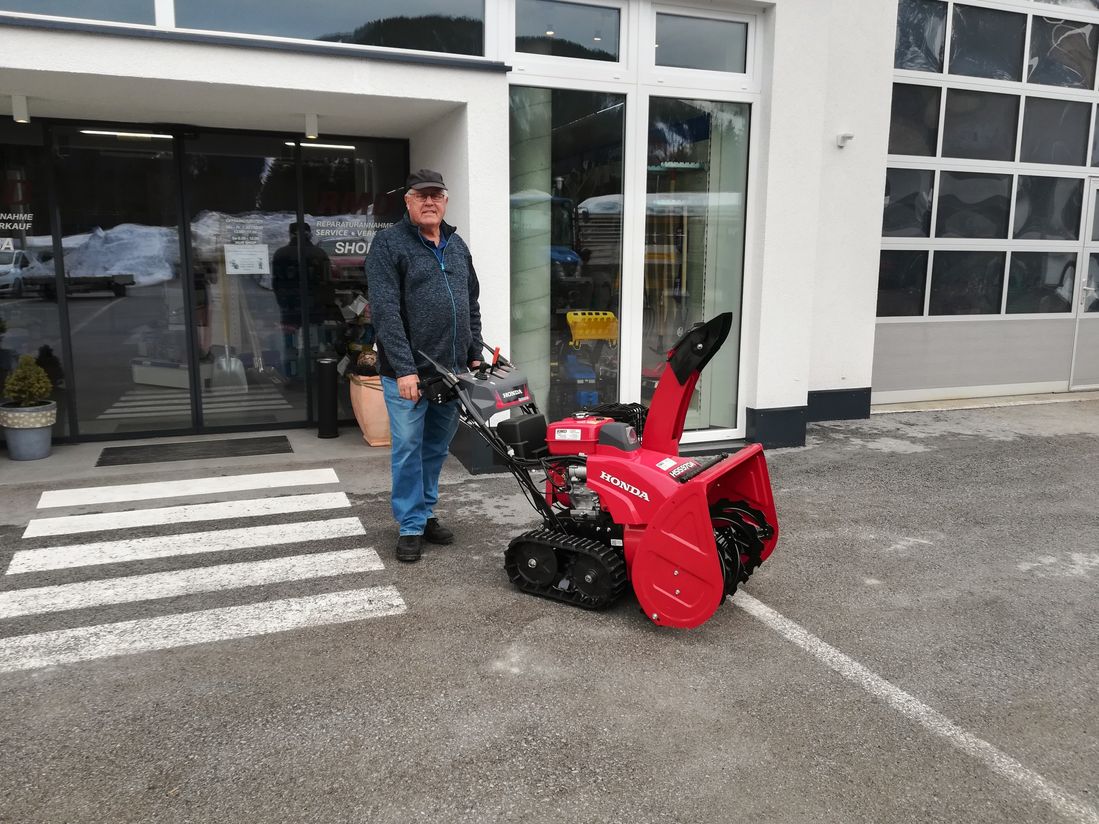 Honda Schneefräse